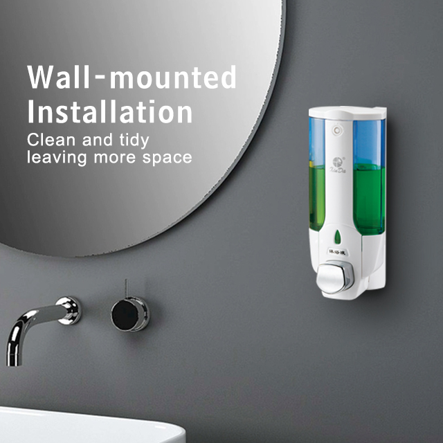 XinDa ZYQ138 Hộp đựng xà phòng lỏng tự động có cảm biến cảm ứng cho hộp đựng xà phòng rửa tay trong phòng tắm