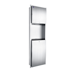 Hộp đựng khăn giấy đa năng SUS 304 & Thùng rác kết hợp 2 TRONG 1
