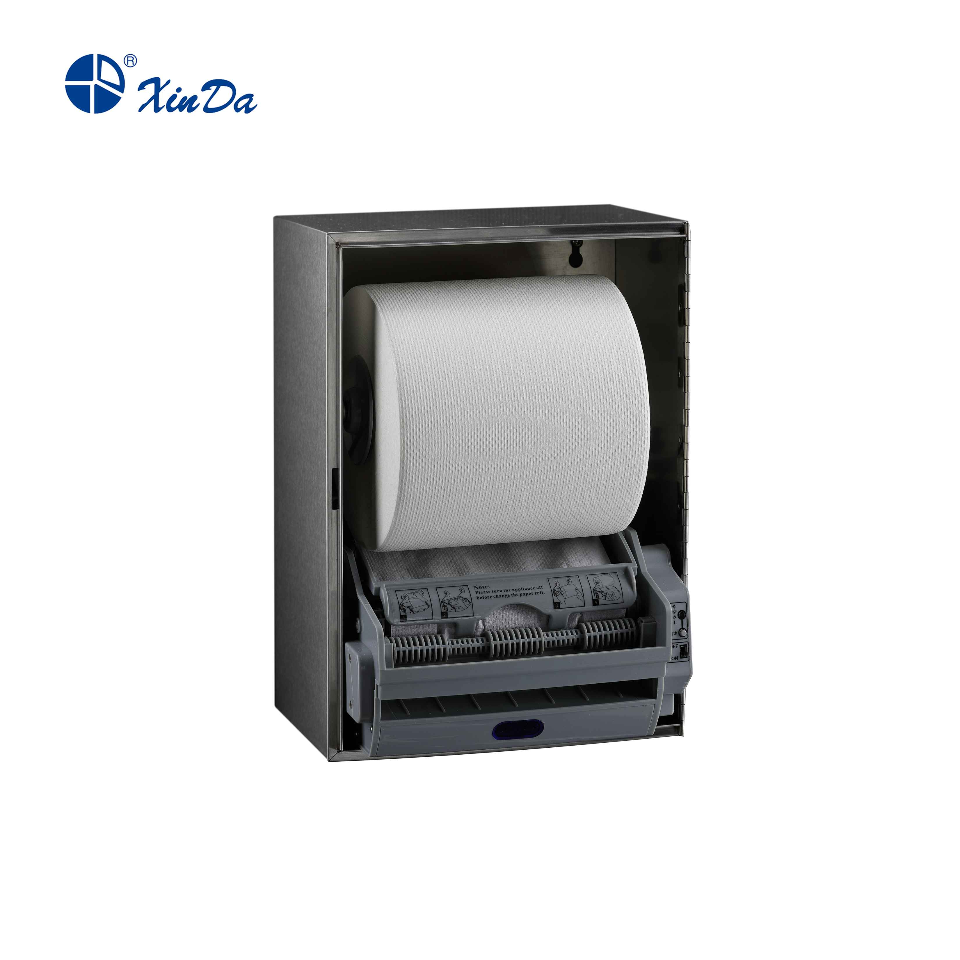 Máy phân phối giấy vệ sinh XinDa CZQ20K Giá xuất xưởng Hướng dẫn sử dụng Máy phân phối giấy mặt