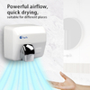 Máy sấy tay Xinda GSQ 250B Kiểu cổ điển (Trắng) Cảm biến cảm ứng hồng ngoại tự động bằng thép không gỉ Treo tường